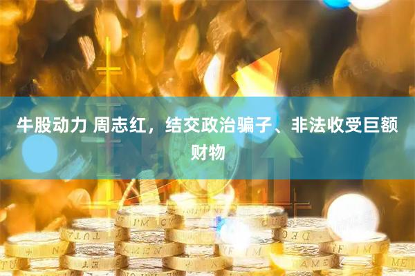 牛股动力 周志红，结交政治骗子、非法收受巨额财物