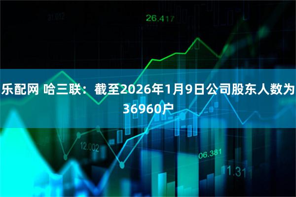 乐配网 哈三联：截至2026年1月9日公司股东人数为36960户