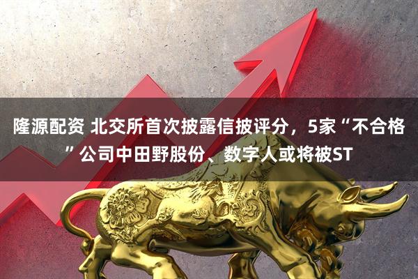 隆源配资 北交所首次披露信披评分，5家“不合格”公司中田野股份、数字人或将被ST